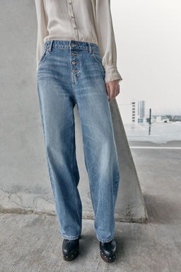 Z1975 LOOSE BAGGY JEANS - Zara фото 2