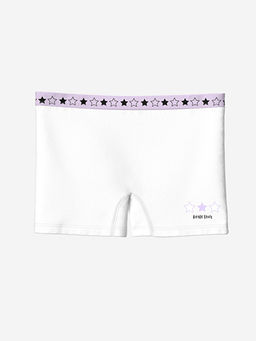 Beli Lastikli Bask?l? K?z Bebek Boxer 3l? - Waikiki фото 3