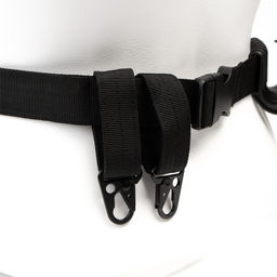 Ремень туристический, с крючками, черный, 140 см - Simaland фото 5