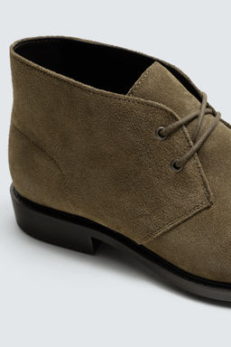 LEATHER BOOTS - Zara фото 3