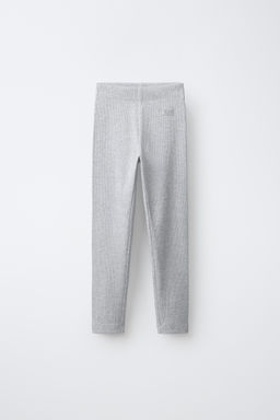 LEGGING RIB ETIQUETA / Gris vigor? - Zara фото 2