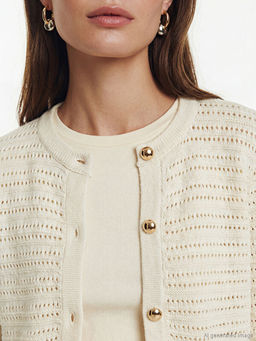 Bisiklet Yaka Ajurlu Kad?n Triko H?rka