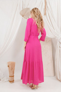 Платье AMORI 9747 фуксия  фото 2