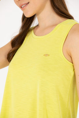 U. S. Polo Assn Женская неоново-желтая футболка без рукавов с круглым вырезом - U.s. polo assn фото 21