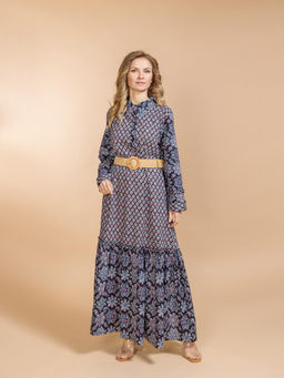 Платье (хлопок) №25-581-2 (Лето-2025) - Ганг фото 2