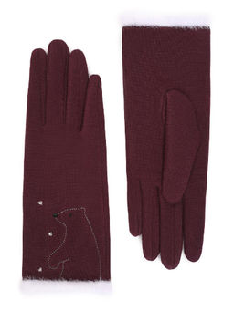 Перчатки жен Labbra LB-PH-89 plum  фото 2