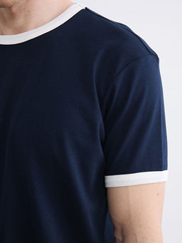 Bisiklet Yaka Ribanal? Erkek Ti??rt