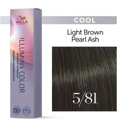 Illumina Color 5/81 Светло-коричневый жемчужно-пепельный, Wella Professionals