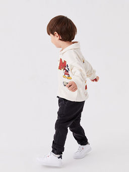 Beli Lastikli Basic Erkek Bebek Jean Pantolon