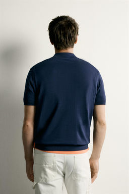 POLO PUNTO REGULAR FIT / Marino - Zara фото 3