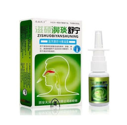 Спрей от заложенности носа Цзышо Биянь Шунин (Zishuo Biyan Shuning) 20мл