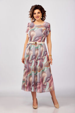Платье Swallow 843.1 Пастельный мультиколор
