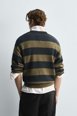 STRIPED JACQUARD SWEATER - Zara фото 3
