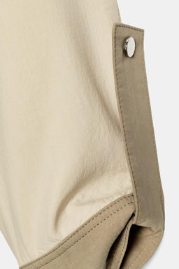 COMBINED QUILTED JACKET - Zara фото 7