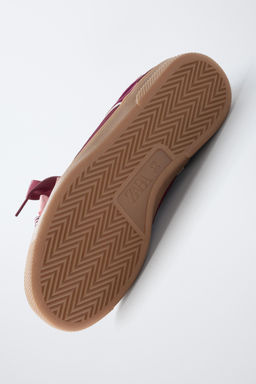 BOW DETAIL TRAINERS - Zara фото 7