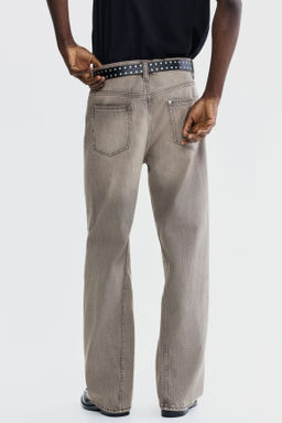 Vaquero recto con costuras giradas Loose Fit - H&m фото 8