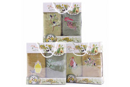 Набор полотенец микрофибра Плантация В-А610 в сумочке МР+МР