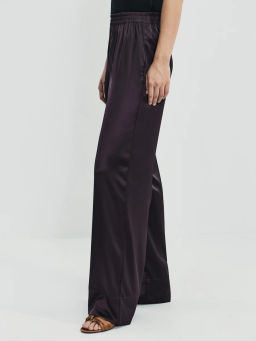 Атласные широкие брюки / Zarina