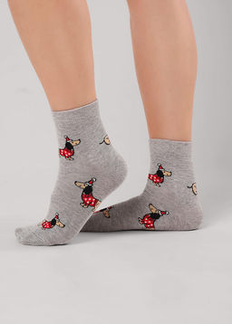 (CLE) Д2563 носки жен. НГ (ЧЗ)