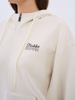 T3402-6 Толстовка женская с капюшоном на молнии