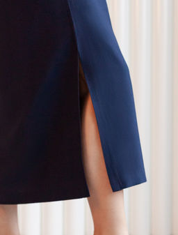 VILATTE / Платье-рубашка из плотного лиоцелла фото 5