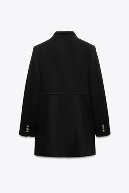 WOOL DOUBLE-BREASTED COAT - Zara фото 6