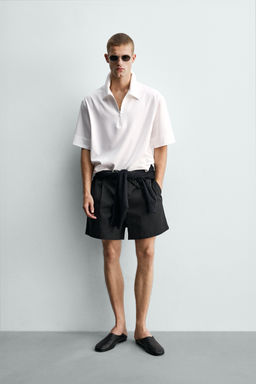 POLO T?CNICO CREMALLERA / Chocolate - Zara фото 8