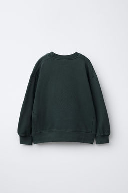 GARMENT DYE LABEL SWEATSHIRT - Zara фото 2