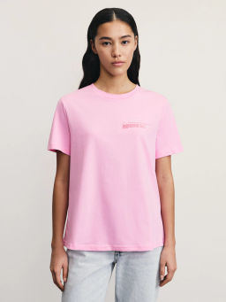 Базовая футболка с вышивкой / Zarina  фото 4