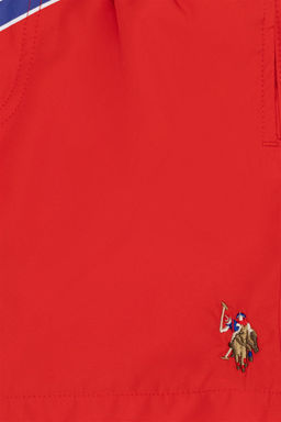 Красные шорты для плавания для мальчиков Неожиданная скидка в корзине - U.s. polo assn фото 4