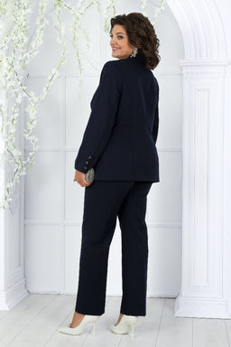 Платье Ninele 7431-Р темно-синий - Mira fashion фото 1880