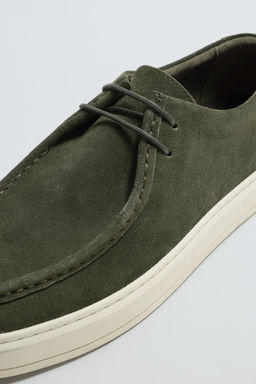 ZAPATO PIEL CASUAL / Verde - Zara фото 6