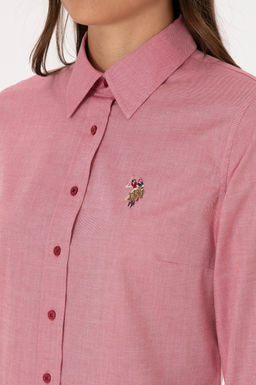 Kad_n Koyu Frambuaz Uzun Kollu Basic G_mlek Sepette S_rpriz _ndirim - U.s. polo assn фото 7