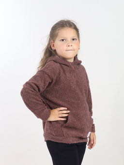 CRB wear / CWKG 63991-33-427 Толстовка для девочки,какао  фото 2