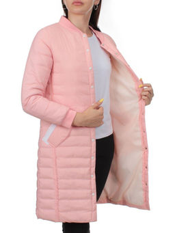 17-6 PINK Куртка демисезонная женская (100 гр. синтепон)