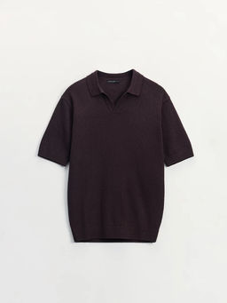 Джемпер поло из смесового хлопка / Zarina  фото 8