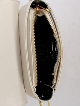 Сумка женская искусственная кожа C 190-5139, 1отд, плечевой ремень, молочный SALE 246476 - Adelia фото 8