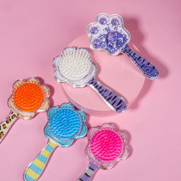 Расчёска - шейкер, 8×15.6 см, рисунок МИКС