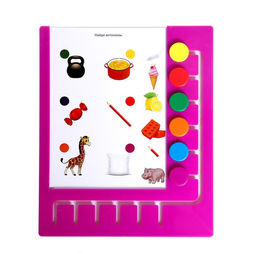 Логический планшет Умный планшет с карточками, 4-5 лет, по методике Монтессори - Iq-zabiaka фото 5
