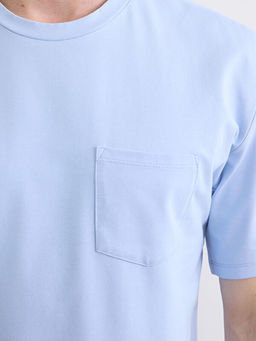 Bisiklet Yaka Cepli Erkek Ti??rt