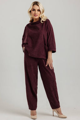 Брюки женские 207/06/Брусничный