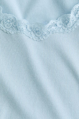 Top en mezcla de viscosa con detalle de encaje - H&m фото 6