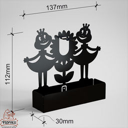 Подставка для спиралей от комаров 704-203 из металла - Фабрика интерьерной ковки фото 2