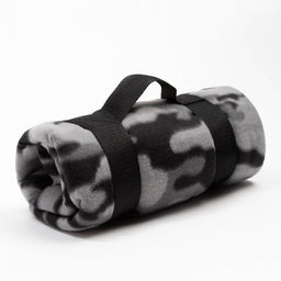 Плед Этель Серый камуфляж 130х150 см, 100% п/э, флис 160 гр/м2