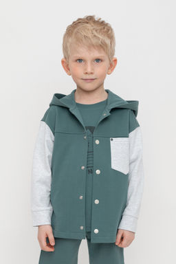 Crockid _ КР 302404/темный малахит к530 жакет для мал  фото 3