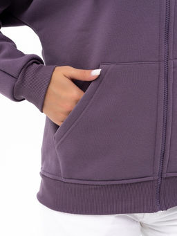 Толстовка жен.арт.286/2-2,серо-лавандовая
