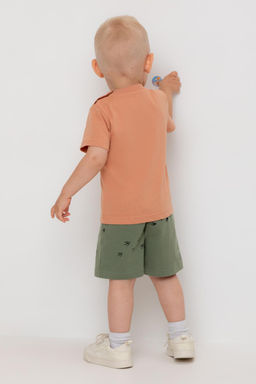 Crockid _ КР 400666/папоротник,следы динозавра к538 шорты д/мал яс  фото 2