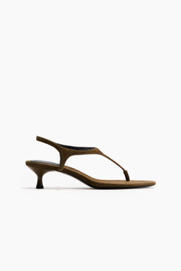 Sandalias de piel con tac?n - H&m фото 3