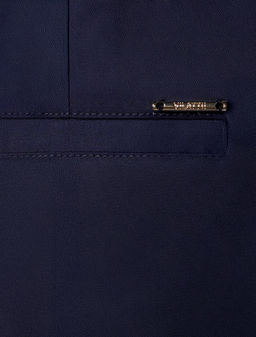 Юбка-миди из хлопка с разрезом - Vilatte фото 2