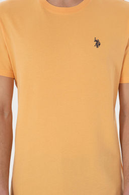 Erkek Regular Fit Bisiklet Yaka Turuncu Basic Ti__rt Sepette S_rpriz _ndirim - U.s. polo assn фото 6